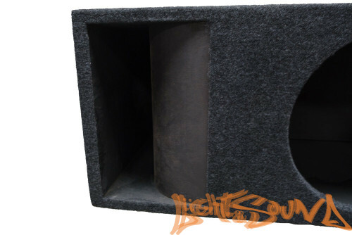 Корпус для сабвуфера ALPHA BOX-12-70-ECSPO-LUX, 12" (70 литров) Экспопорт Фанера