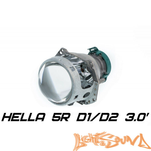 Биксеноновая линза Optima Hella 5R 3.0" D1S/D2S, без бленды, 1шт