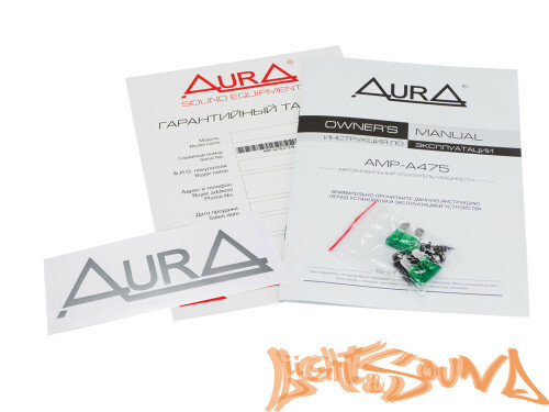 4-х канальный усилитель мощности Aura AMP-A475 