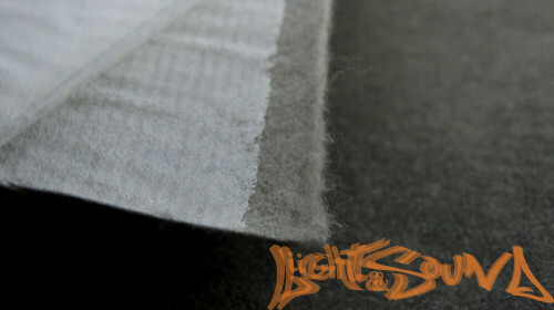 Карпет акустический Sorbeo Style Grey клеящийся серый, рулон 10м