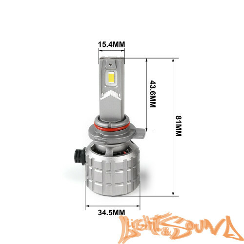 Optima Premium LED ПРОСПЕКТ HIR2 (9012), 80W, 12-24V, 5000K, 8000Lm (2шт)