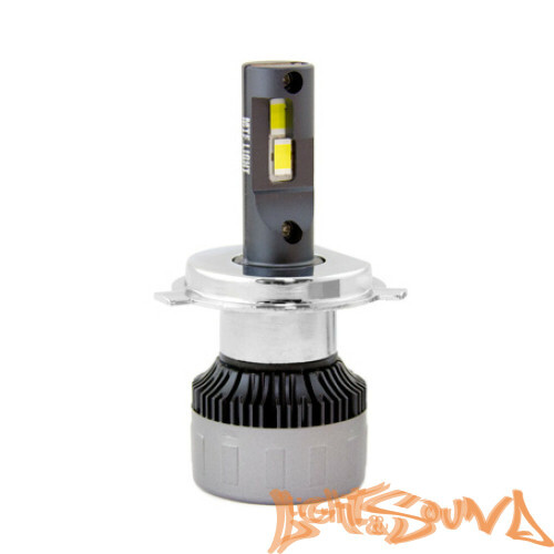 Светодиод головного света MTF Light, Cyber Light, 3750lm, 12V, 45W, 6000K, H4 (2шт)