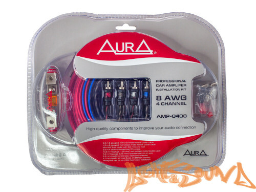Aura AMP-0408 Набор для подключения усилителя 4x10mm2