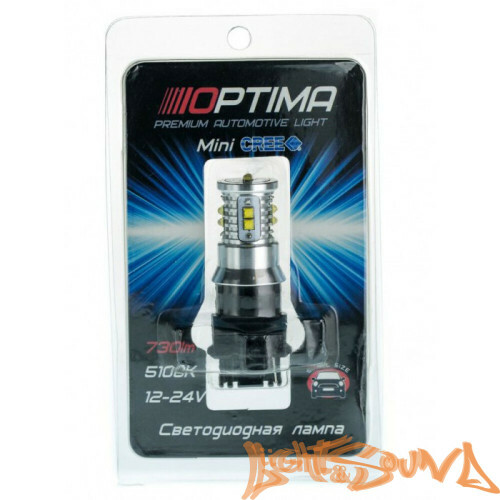 Optima Premium 3156, MINI CREE-XBD CAN, (белая), 50W, 12-24V, 1шт