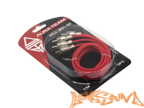 RCA (межблочный) кабель Aura RCA-B21 SE  1 метр