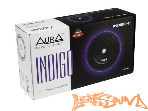 Aura INDIGO - 6 6,5"(16,5 см) среднечастотный динамик (комплект)