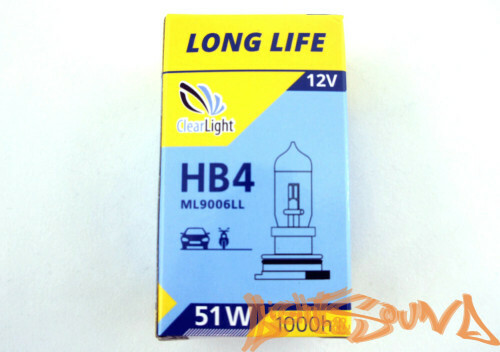 Clearlight LongLife HB4 12V, 55W Галогенная лампа (1шт)