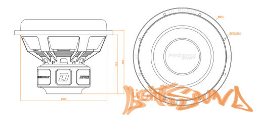 Сабвуфер DL Audio Phoenix Sport 15