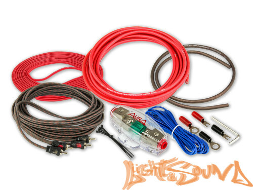 Aura AMP-0210 Набор для подключения усилителя 2x6mm2