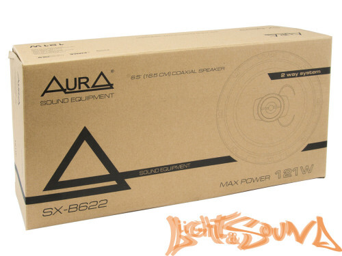 2-полосная коаксиальная акустическая система Aura SX-B622 6.5" (16.5 см	