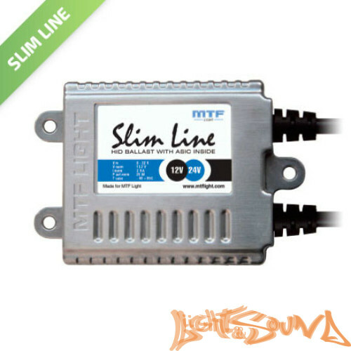 Блок розжига MTF Light 12-24V 25W Slim A0025 для ламп 25W H16, PSX24W, PSX26W